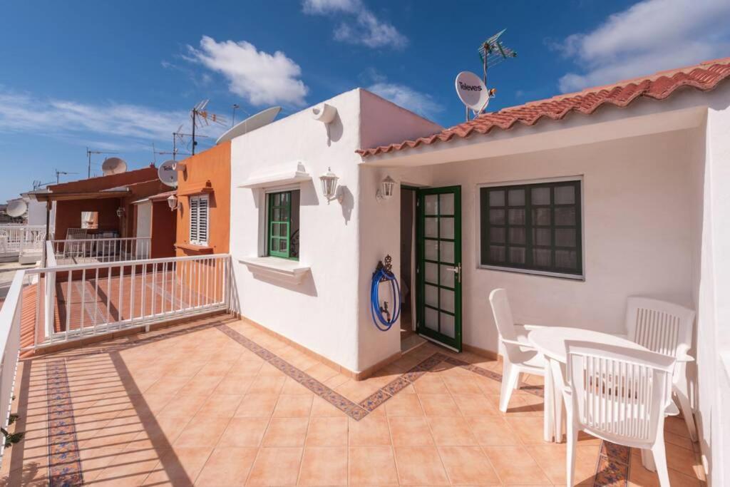 Duplex Con Jardin Y Buenas Vistas Appartement Maspalomas  Buitenkant foto